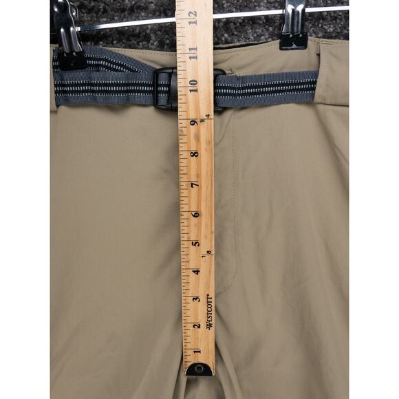 Duluth Trading Pants Mens 2XL x 30 Khaki Dry On The Fly Cargo Belted Outdoor - Picture 9 of 15